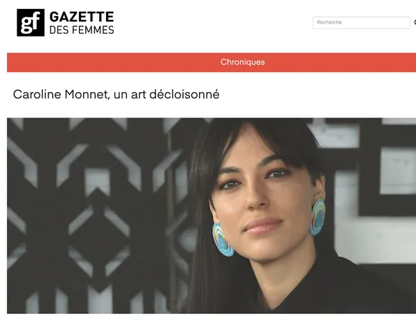 Caroline Monnet, un art décloisonné, Gazette des femmes