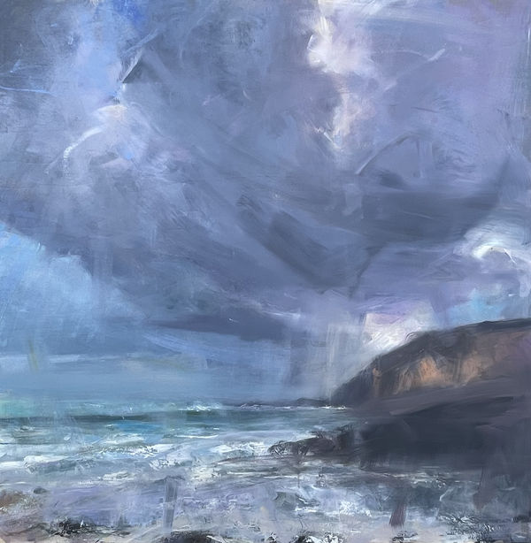 Gathering Force 100x100cm Oil on Panel SOLD