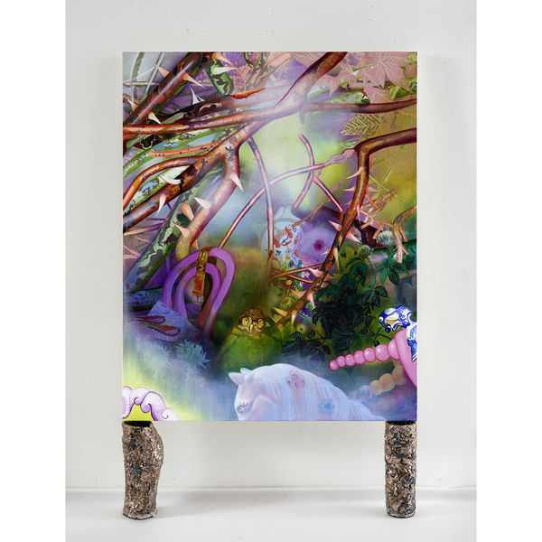 Run, 2025 Acrylic on canvas 150 x 120 cm