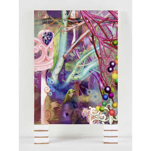 Drop, 2025 Acrylic on canvas 190 x 140 cm