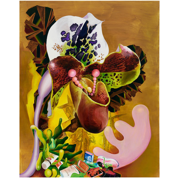 Ladyslipper, 2023 Acrylic on canvas 240 x 190 cm