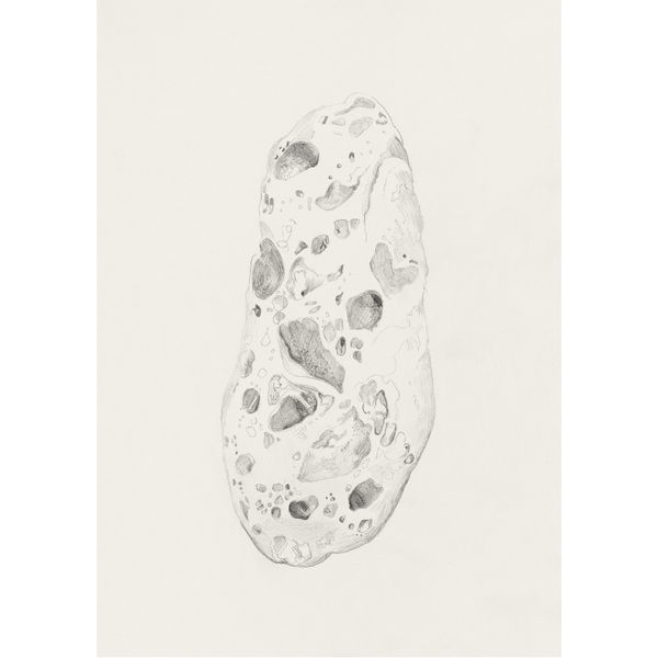 Kosmas 13.9.25, 2025 Graphite on paper 29,7 x 21 cm