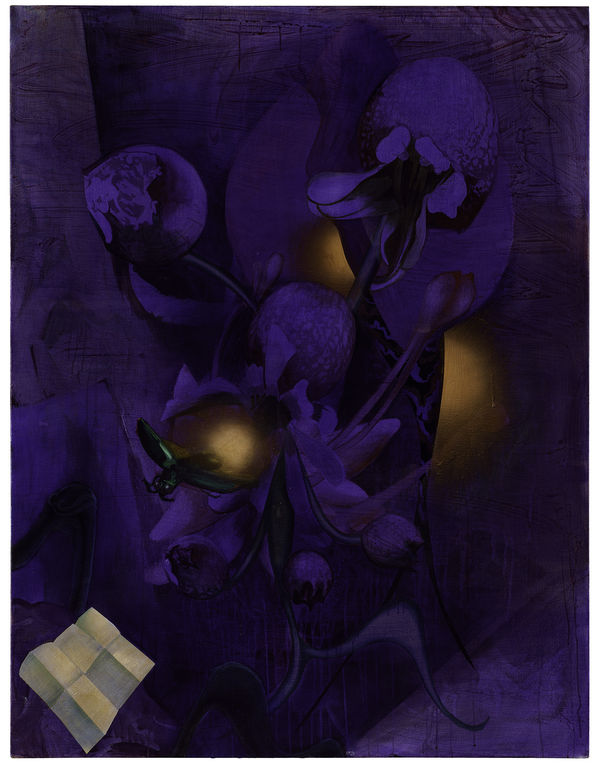 Firefly/Glühwürmchen, 2024 Acrylic on canvas 170 x 130 cm