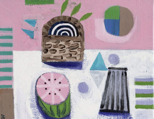 Sarah Baddon Price - Basket, Water Melon and Cardamom Can