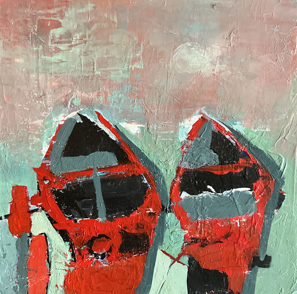 Jackie Gardiner - Red Boats