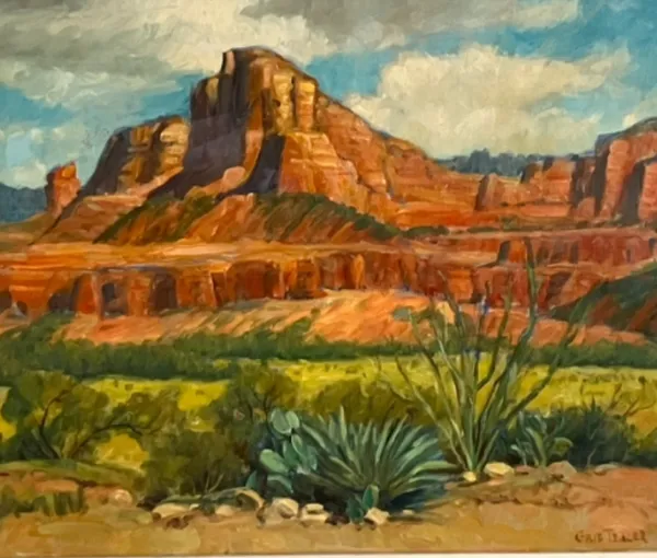 Grif Teller - Desert Landscape, CA 1965