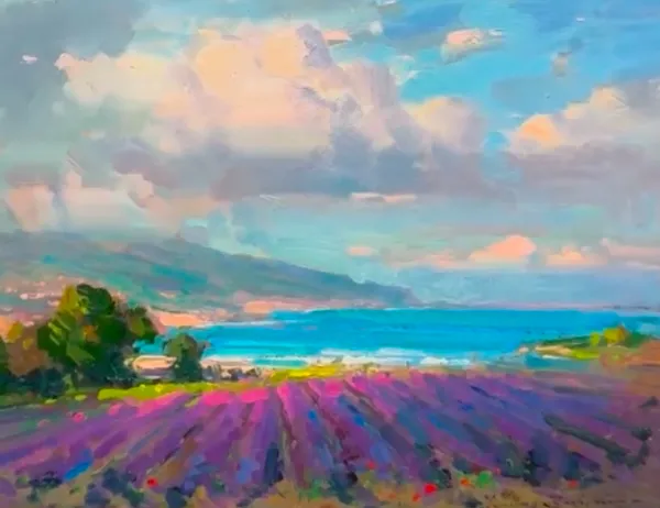 Ovanes Berberian , Afternoon in Provence , 2020