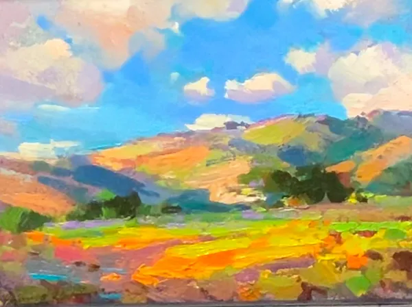 Ovanes Berberian, Sunny summer day , 2023