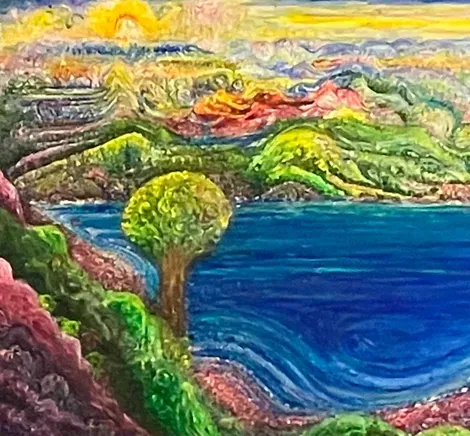 Michael Mercier , Above His Creation , 2022