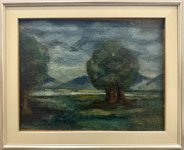 Landscape, 1942 11 x 14 in Oil on canvas