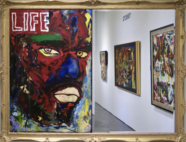 Backlash, 1991 61 x 79 in Oil on canvas