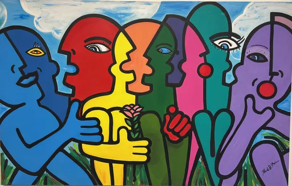 Heidi Brooke Stephens, Flower Garden, 1995