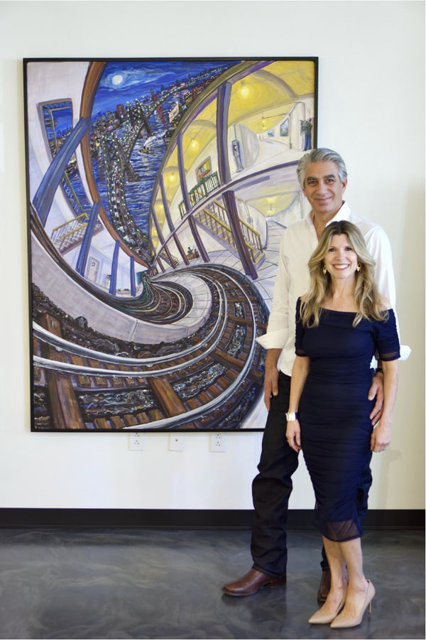 Steven and Ana Soulios at Soulios Gallery