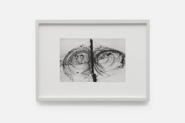 Micha Bar-Am, Barberd Wire, Near Rafah, 1982