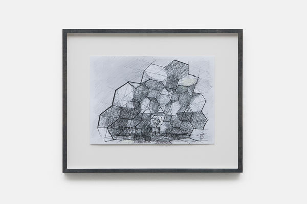 Zvi Hecker, Sketch for syngog Bahad 1