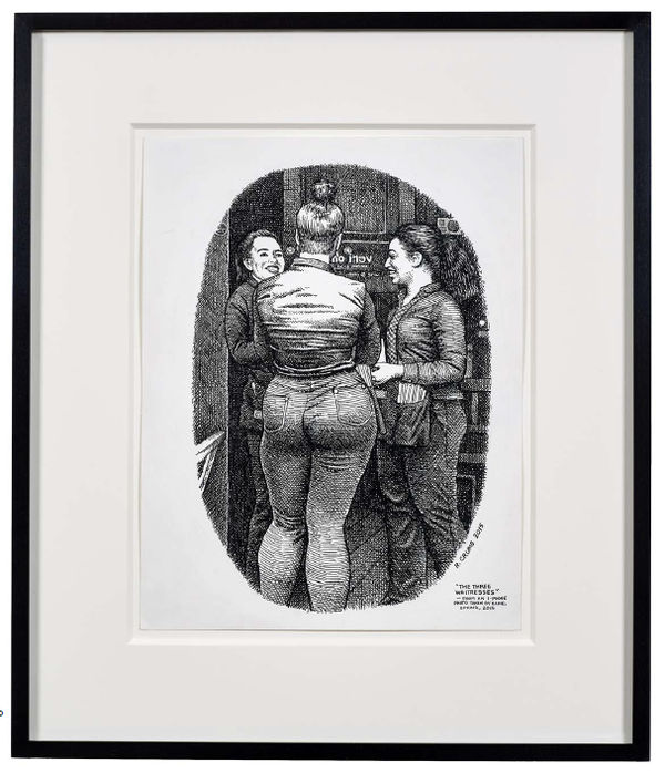 R Crumb, Untitled (Page from Art & Beauty Magazine, Number 3, 2016), 2015