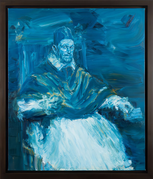 Yan Pei-Ming, Innocent X Bleu