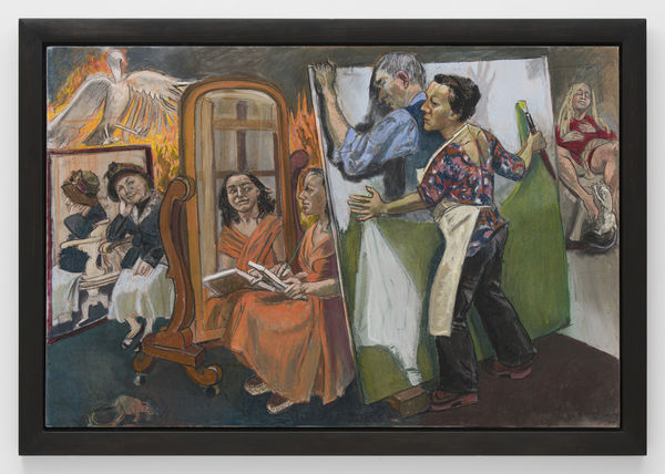 Paula Rego, Painting Him Out, 2011