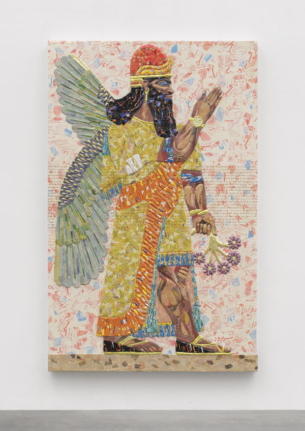 Michael Rakowitz, The invisible enemy should not exist (Room Z, Northwest Palace of Nimrud) Z-b-1, 2018