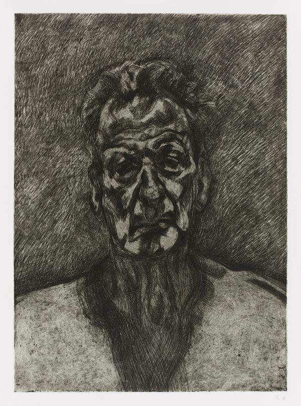 Lucian Freud, Self-Portrait: Reflection, 1996