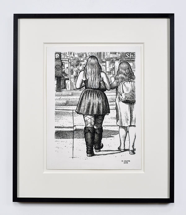 R Crumb, Untitled (Page from Art & Beauty Magazine, Number 3, 2016), 2013