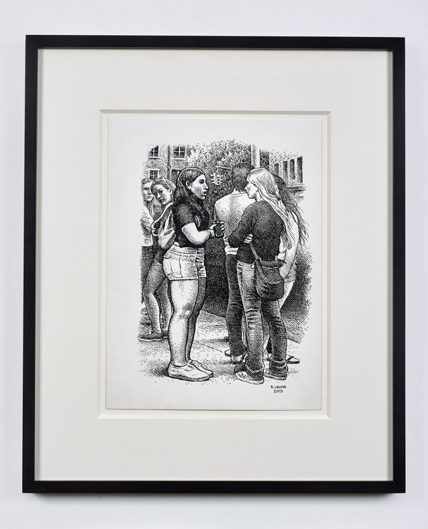 R Crumb, Untitled (Page from Art & Beauty Magazine, Number 3, 2016), 2013