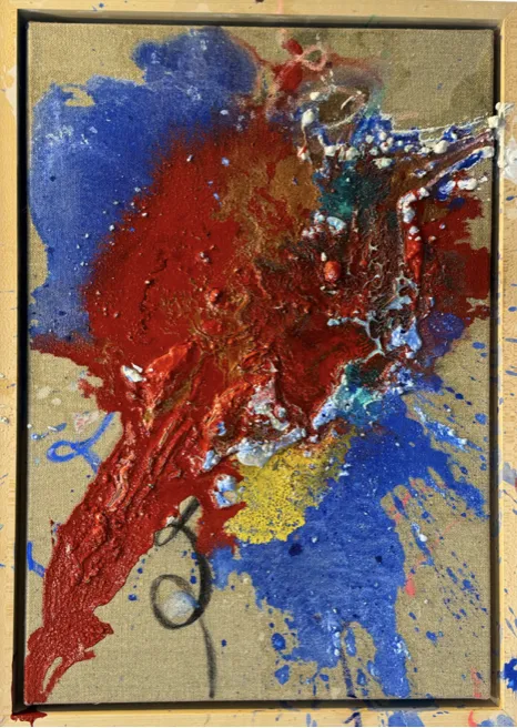 Blood Falls I, 2025 Anna Van Den Hoevel