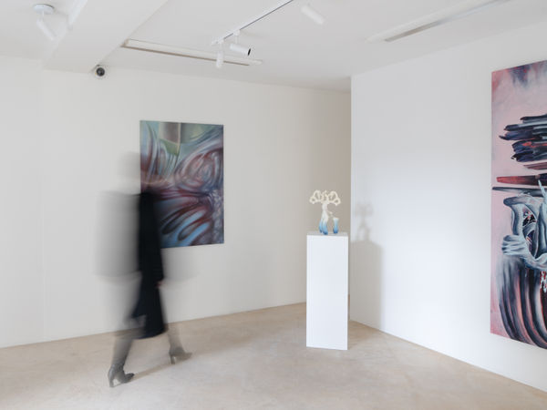 Installation view of the group exhibition IMMANENCE