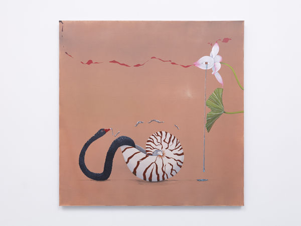 Brianna Lance A Testament to Our Ability to Feel, 2026 Watercolor on canvas 36 x 36 inches (91 x 91 cm)