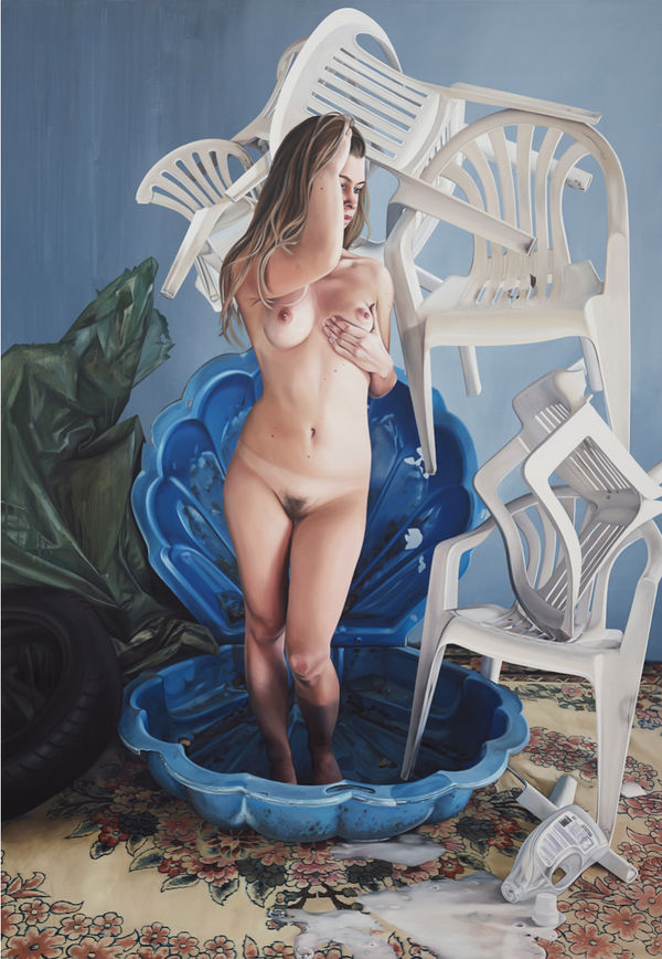 Venus 2013 Oil On Canvas 230X160Cm