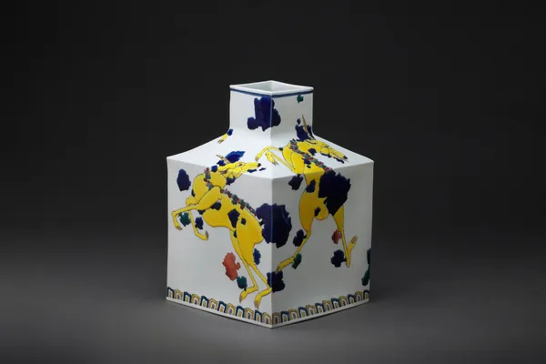 PAINTED CLAY is today's cover story in ArtDaily