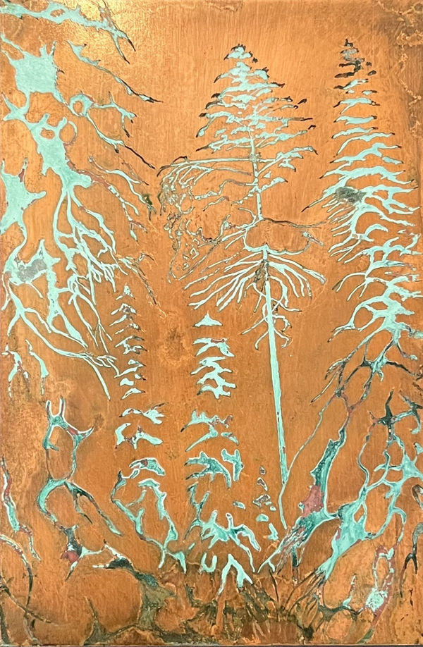 Alex Gough - Jäätyneitä Puita (Frozen trees), 2024