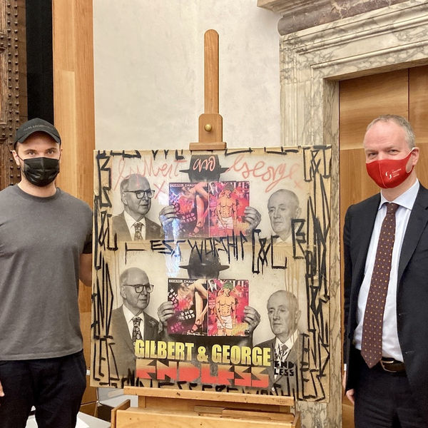 Endless becomes first street artist to feature in the Uffizi Gallery