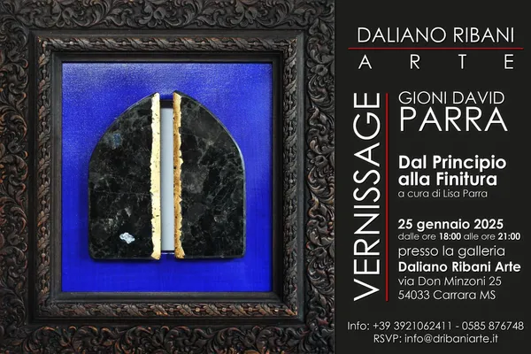 GIONI DAVID PARRA: Dal Principio alla Finitura, Daliano Ribani Arte