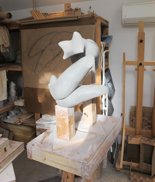Ceramic studio works in progress