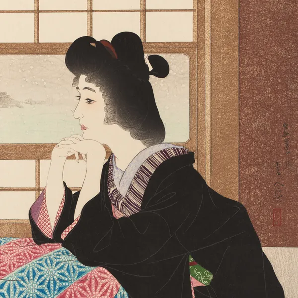 Torii Kotondo (1900-1976) - 'Snow' (Yuki), 1929