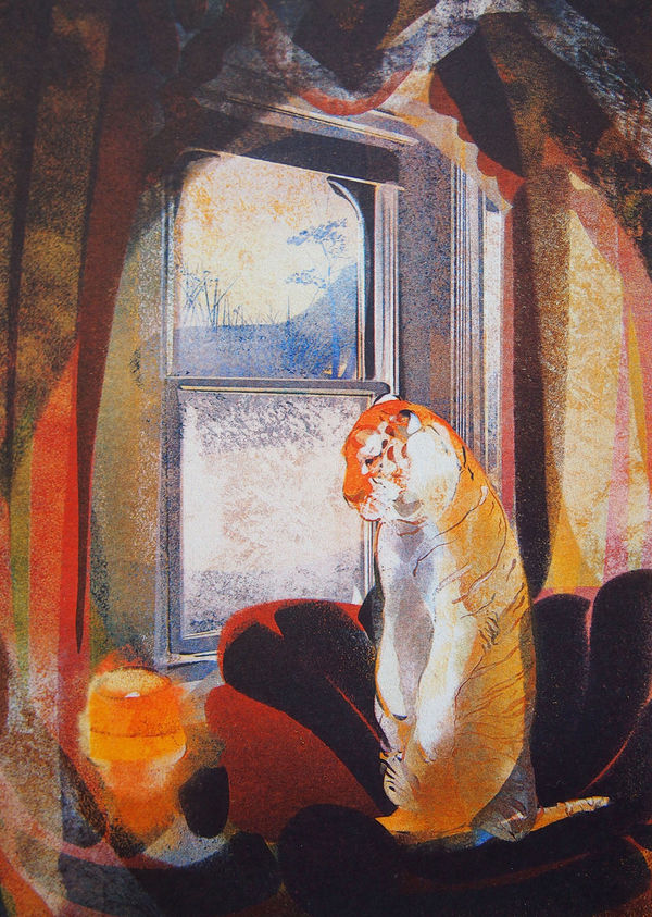 Georgia Green Dartmoor Tiger risograph