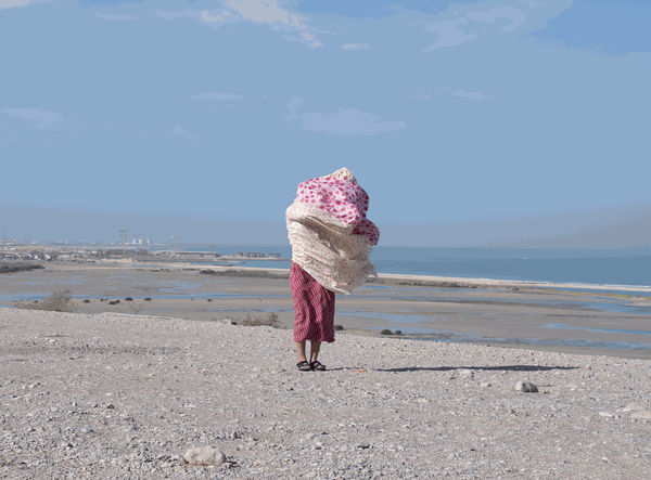 Farah Al Qasimi, Wrestling with Spectres, 2019, Archival Inkjet Print, 74 x 102 cm, Edition 4 of 5, 2AP