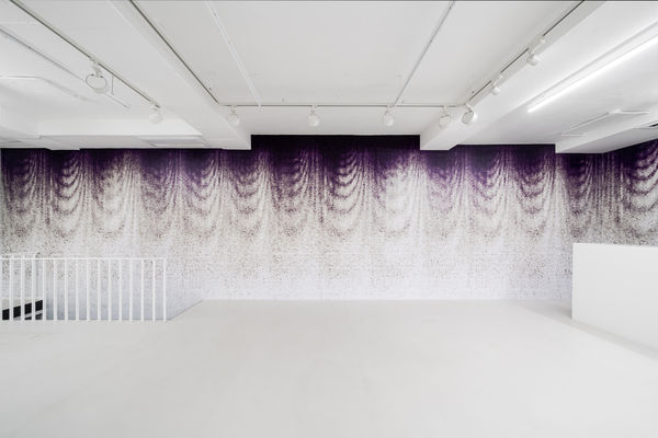 Lawrence Abu Hamdan Haze, 2024 dimensions variable, wallpaper
