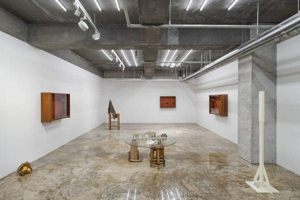 Knocking Air, 2020, Installation View, Barakat Contemporary