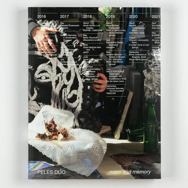 mess and memory, the first artist monograph of Peles Duo