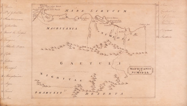 Mauritania et Numidia, 19th century