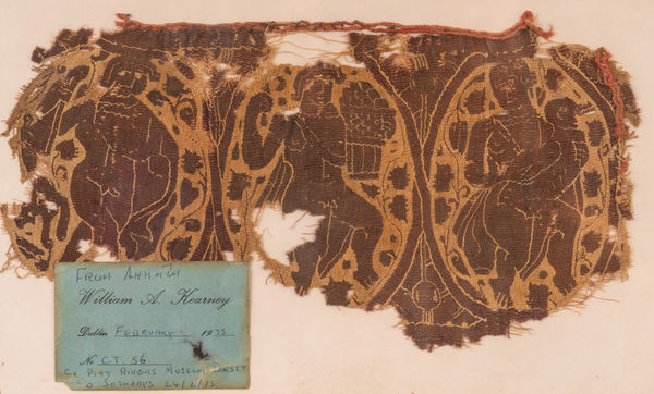 Egyptian, A collection of three rare Coptic tetxile fragments, 4th to 11th century