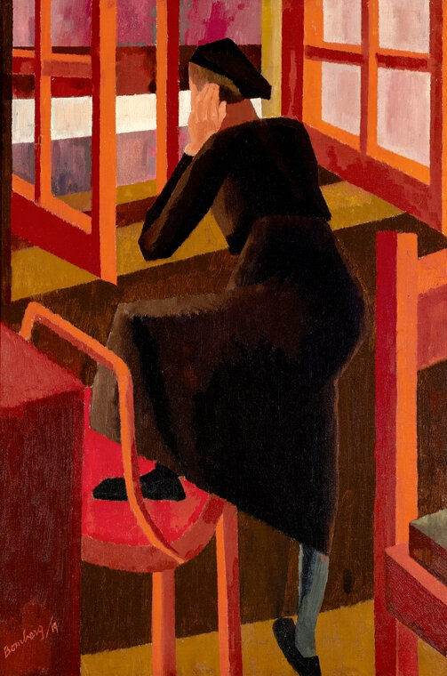 David Bomberg, At the Window, 1919