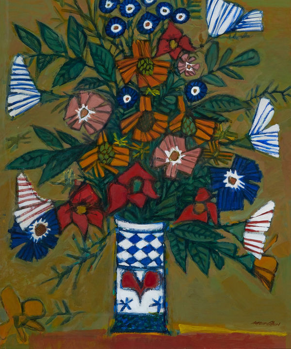 Flowers by Alfred Cohen