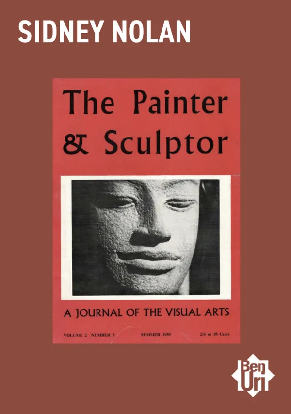 Sidney Nolan read it here