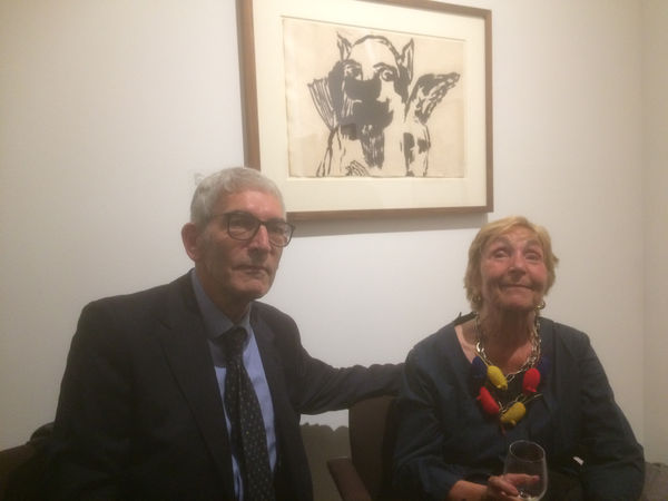 Paula Rego and Anthony Rudolf