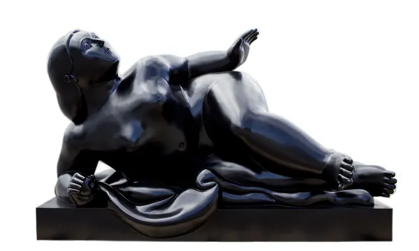 Fernando Botero Reclining Woman, 2007 Bronze 337 x 194 x 198 cm EA 2/2
