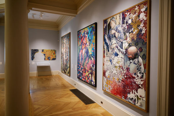 Bob Dilworth: Backyard at Newport Art Museum, Newport, Rhode Island Photo: Shane Godfrey