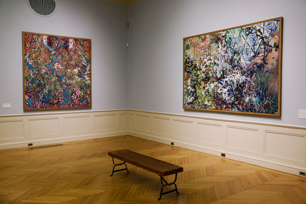 Bob Dilworth: Backyard at Newport Art Museum, Newport, Rhode Island Photo: Shane Godfrey